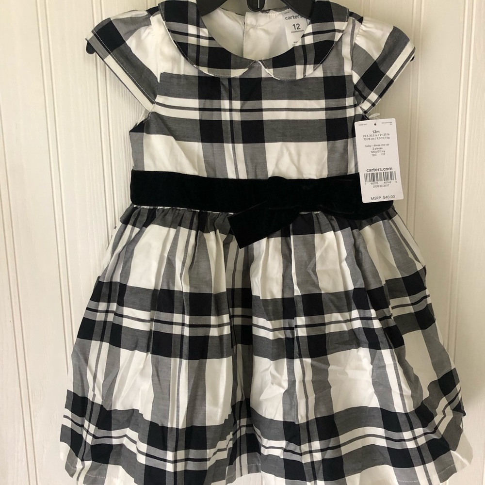 Carters 12 month dress NWT